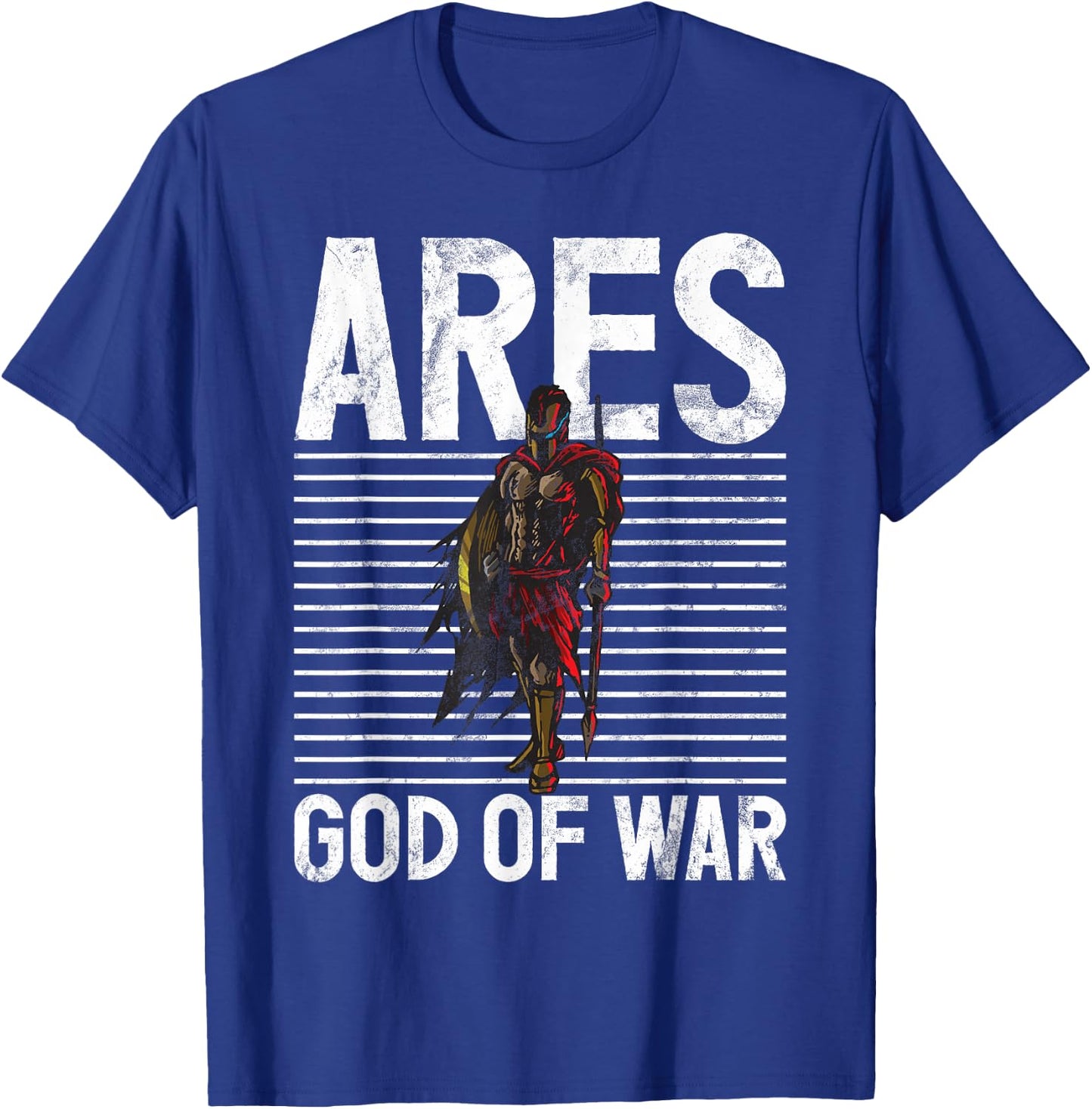 Ares God Of War Greek Mythology Gifts Ancient Olympian T-Shirt - T-Shirt | Royal