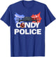 Funny Halloween Gifts Candy Police Costume T-Shirt - T-Shirt | Royal