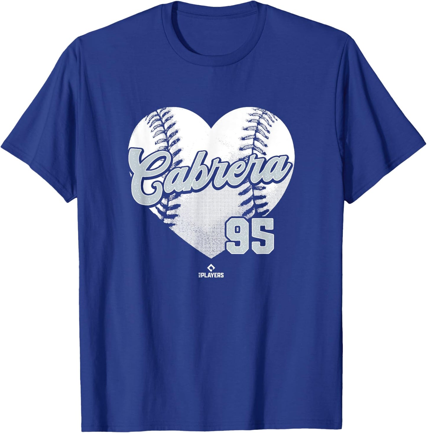 Baseball Heart Oswaldo Cabrera New York MLBPA T-Shirt - T-Shirt | Royal