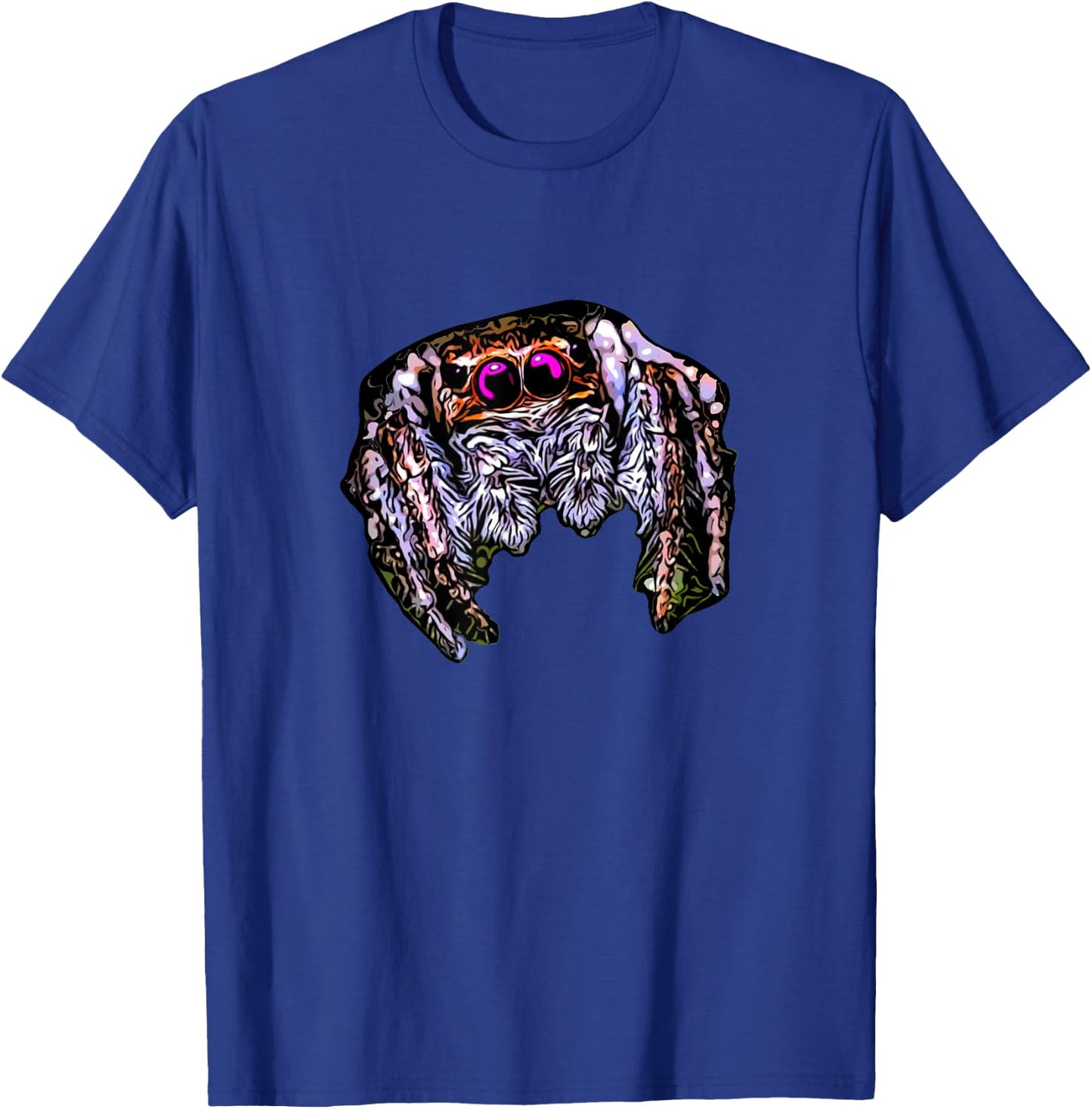 Jumping Spider Mom Dad Spooder Cute Brown Spood Pet Spider T-Shirt - T-Shirt | Royal