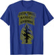 US Army Special Forces - SF Ranger Tab - OD Green Vintage T-Shirt - T-Shirt | Royal
