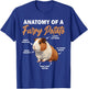 Guinea Pig Shirt Anatomy Of A Furry Potato Guinea Pig Funny T-Shirt - T-Shirt | Royal