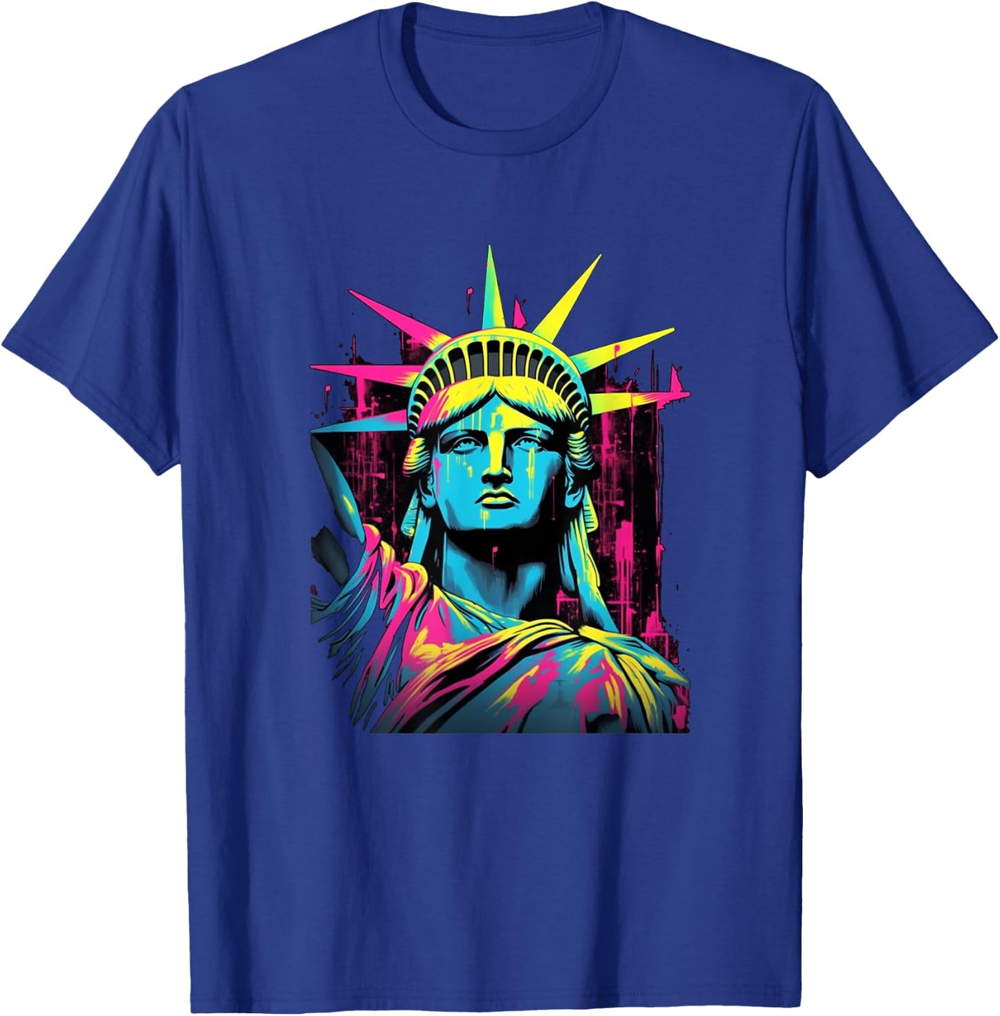 Statue Of Liberty in New York NYC T-Shirt - T-Shirt | Royal