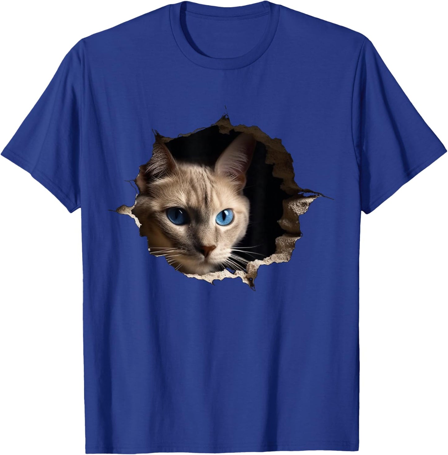 Cat Wall Animals Cat Motif Animal Cat T-Shirt - T-Shirt | Royal