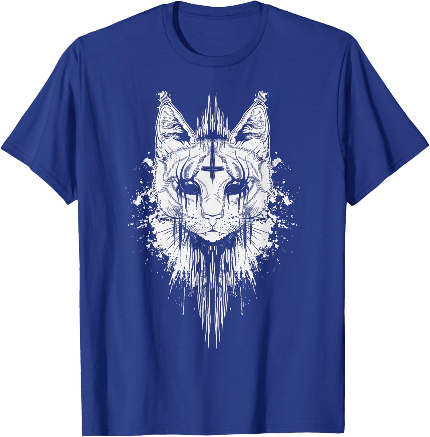 Blackcraft Satanic Cat Occultism Satanism T-Shirt - T-Shirt | Royal