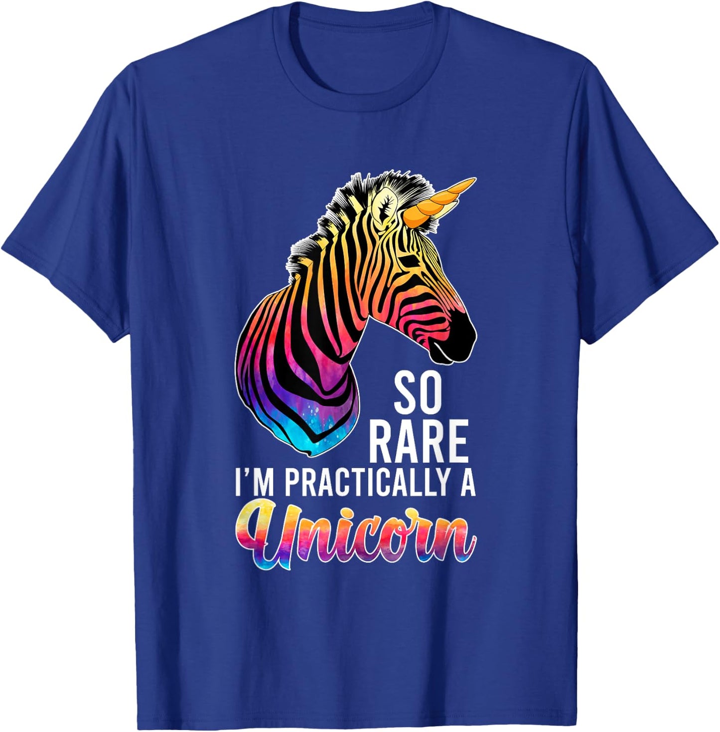 A Unicorn Rare Disease Warrior Rare Disease Awareness T-Shirt - T-Shirt | Royal