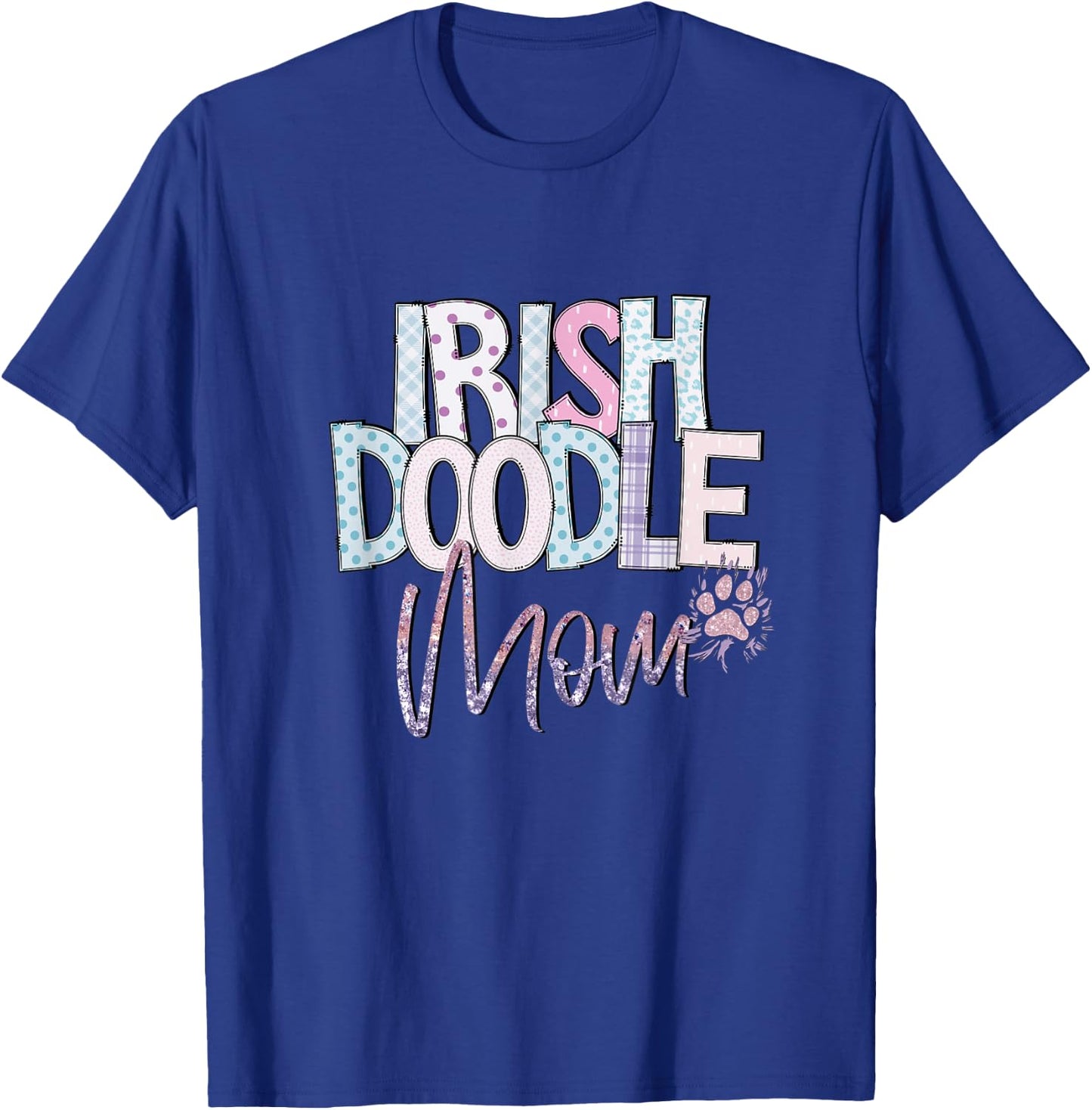 Irish Doodle Mom T-Shirt - T-Shirt | Royal