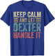 Personalized Name Shirt Keep Calm and Let Dexter Handle it T-Shirt - T-Shirt | Royal