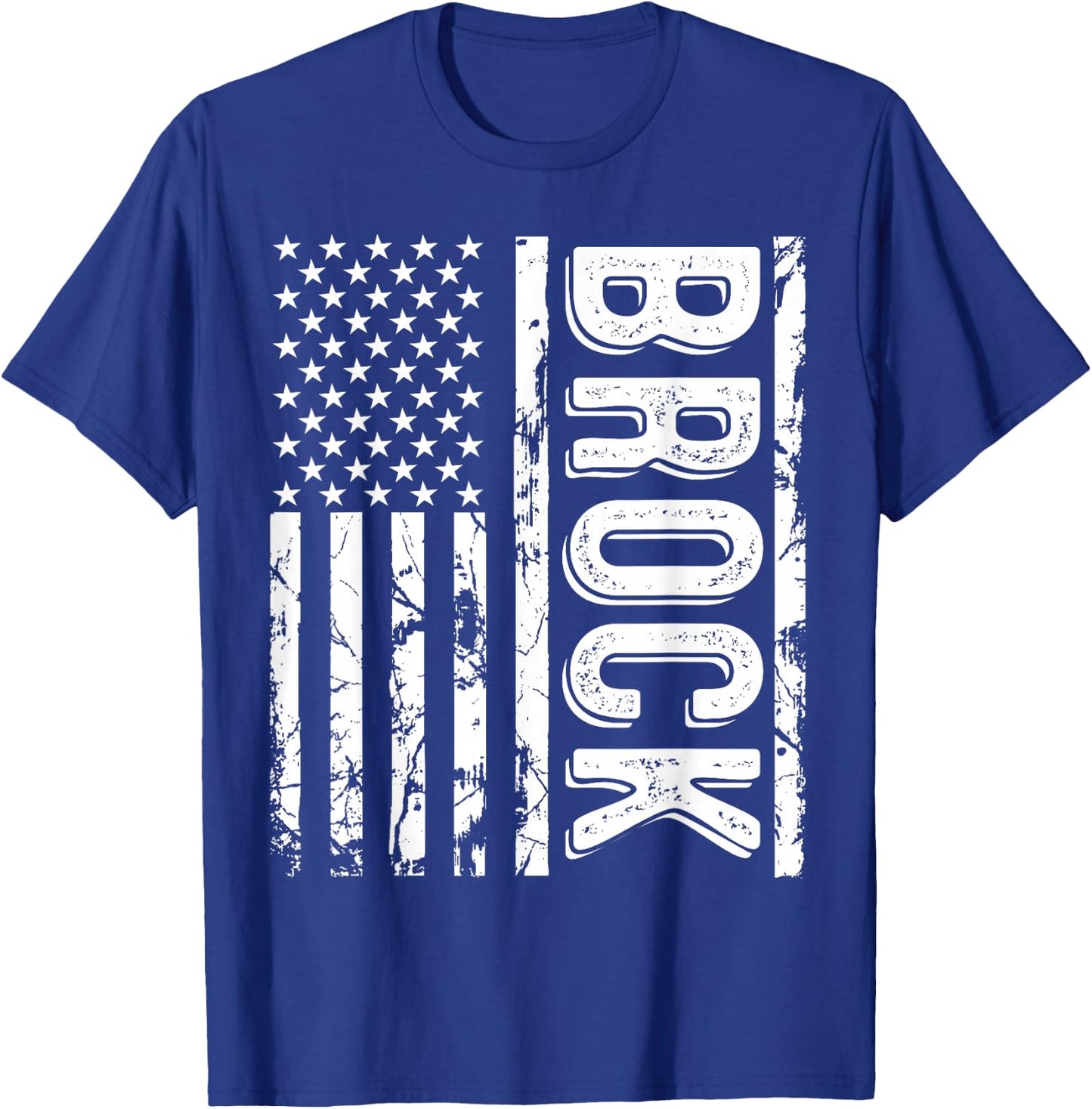 Brock Last Name Funny Surname Team Brock Family Reunion T-Shirt - T-Shirt | Royal