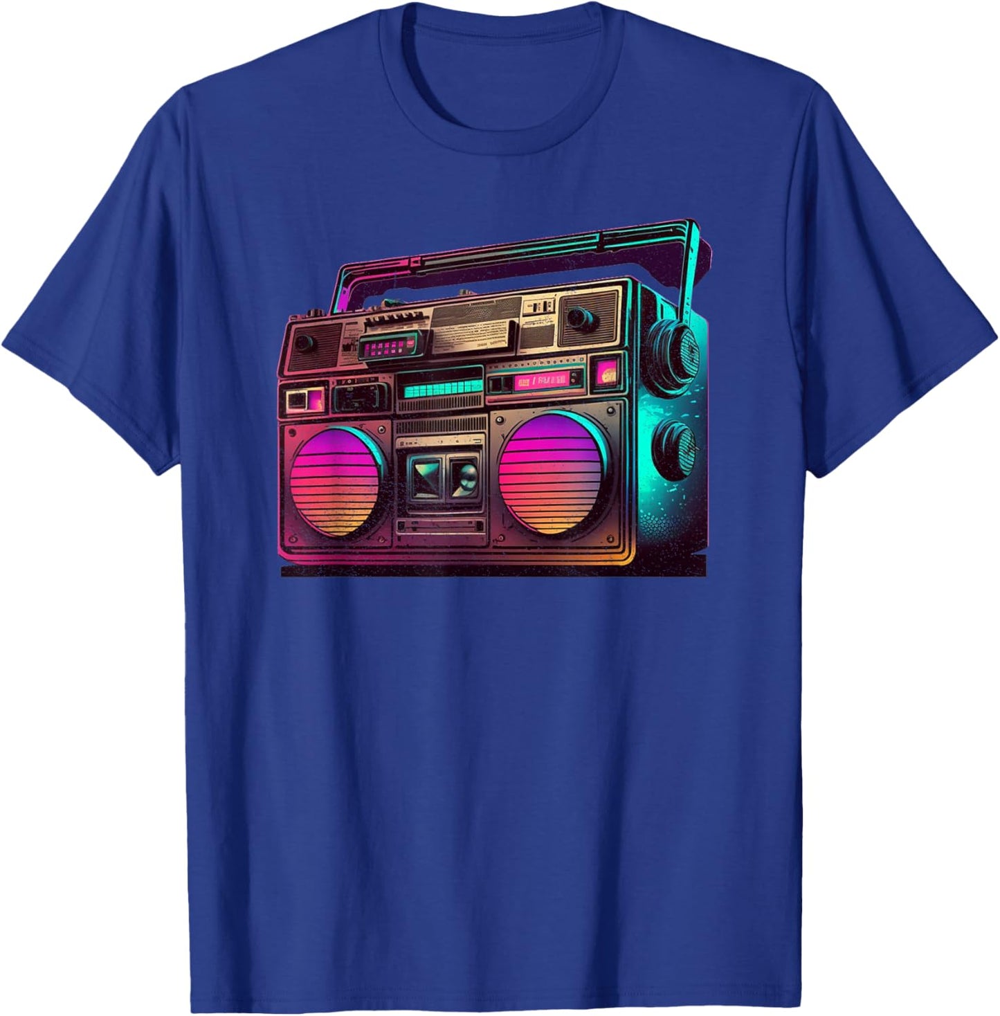 Retrowave Synthwave 80s Design For The Eighties Music Lovers T-Shirt - T-Shirt | Royal