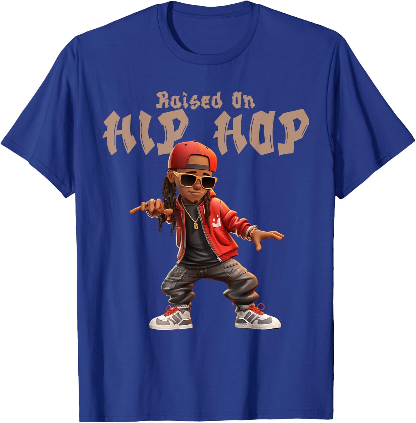 Hip Hop Dancer Celebrating 50 Anniversary Graphic T-Shirt - T-Shirt | Royal