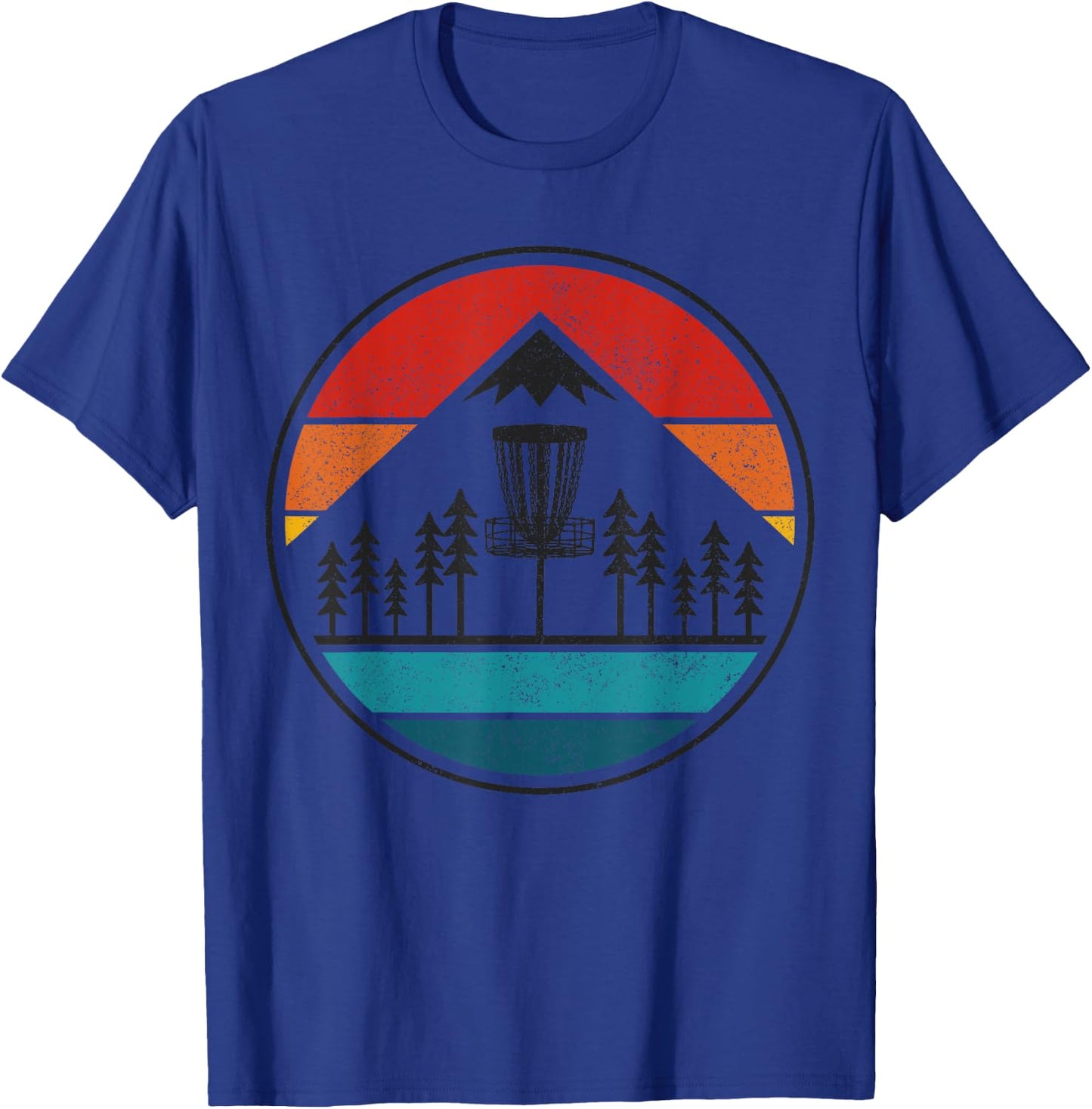 Vintage Disc Golf Rolf Retro Frisbee Disc Golfer T-Shirt - T-Shirt | Royal