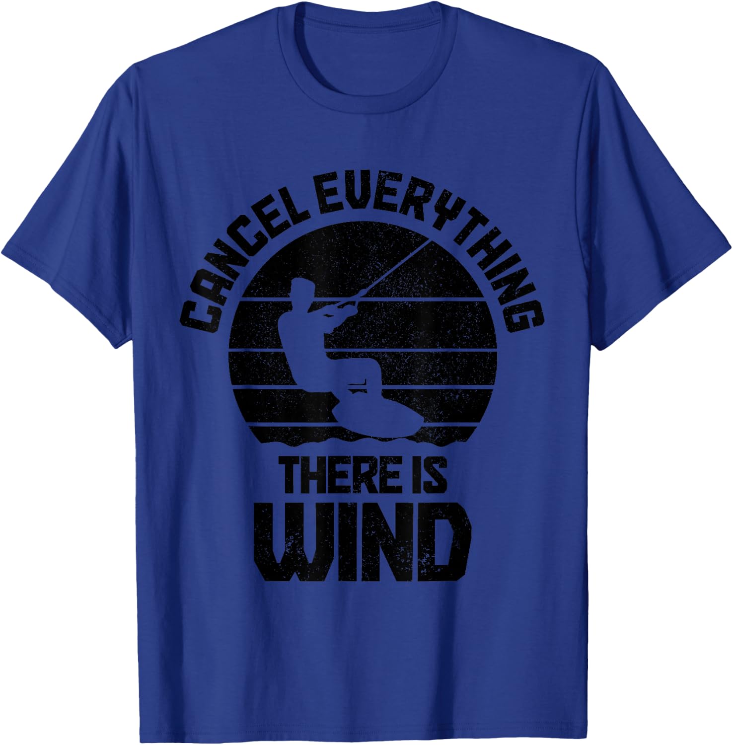 Kitesurfing Kiteboarding Kitesurf Kiteboarder Wind Surfer T-Shirt - T-Shirt | Royal