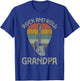 Guitarist Grandpa Fathers Day Shirts, Grandpa Guitar Player T-Shirt - T-Shirt | Royal