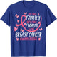 In This Family Nobody Fights Alone Breast Cancer Awareness T-Shirt - T-Shirt | Royal