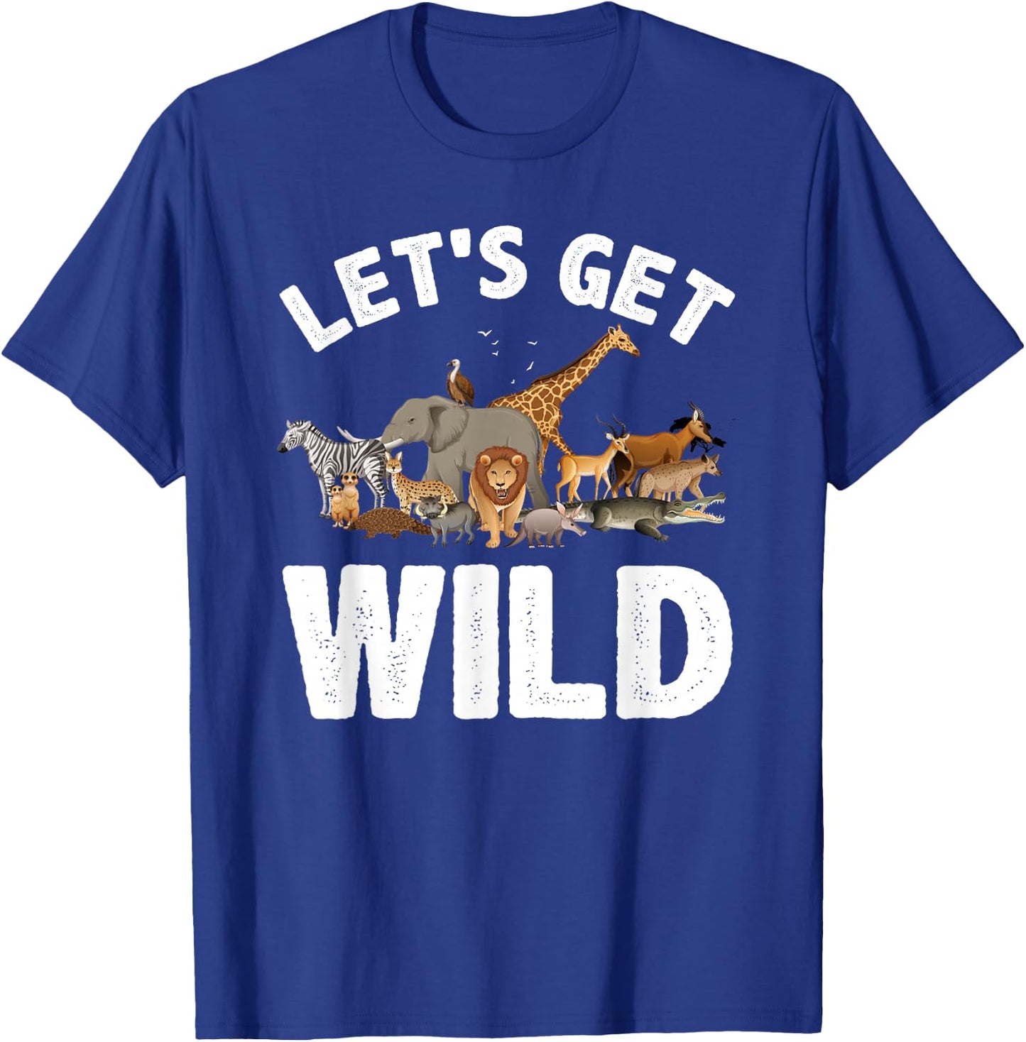 Cool Safari Animal Women Zoo Jungle Wildlife Lover T-Shirt - T-Shirt | Royal
