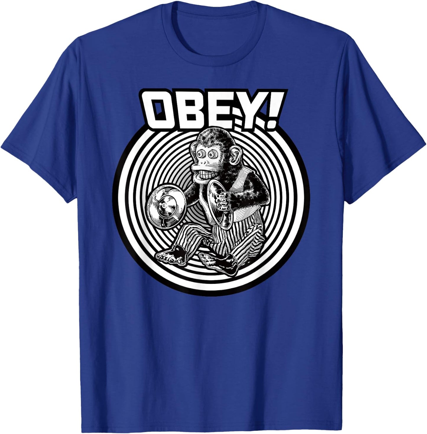 Obey the Evil Monkey Toy T-Shirt - T-Shirt | Royal