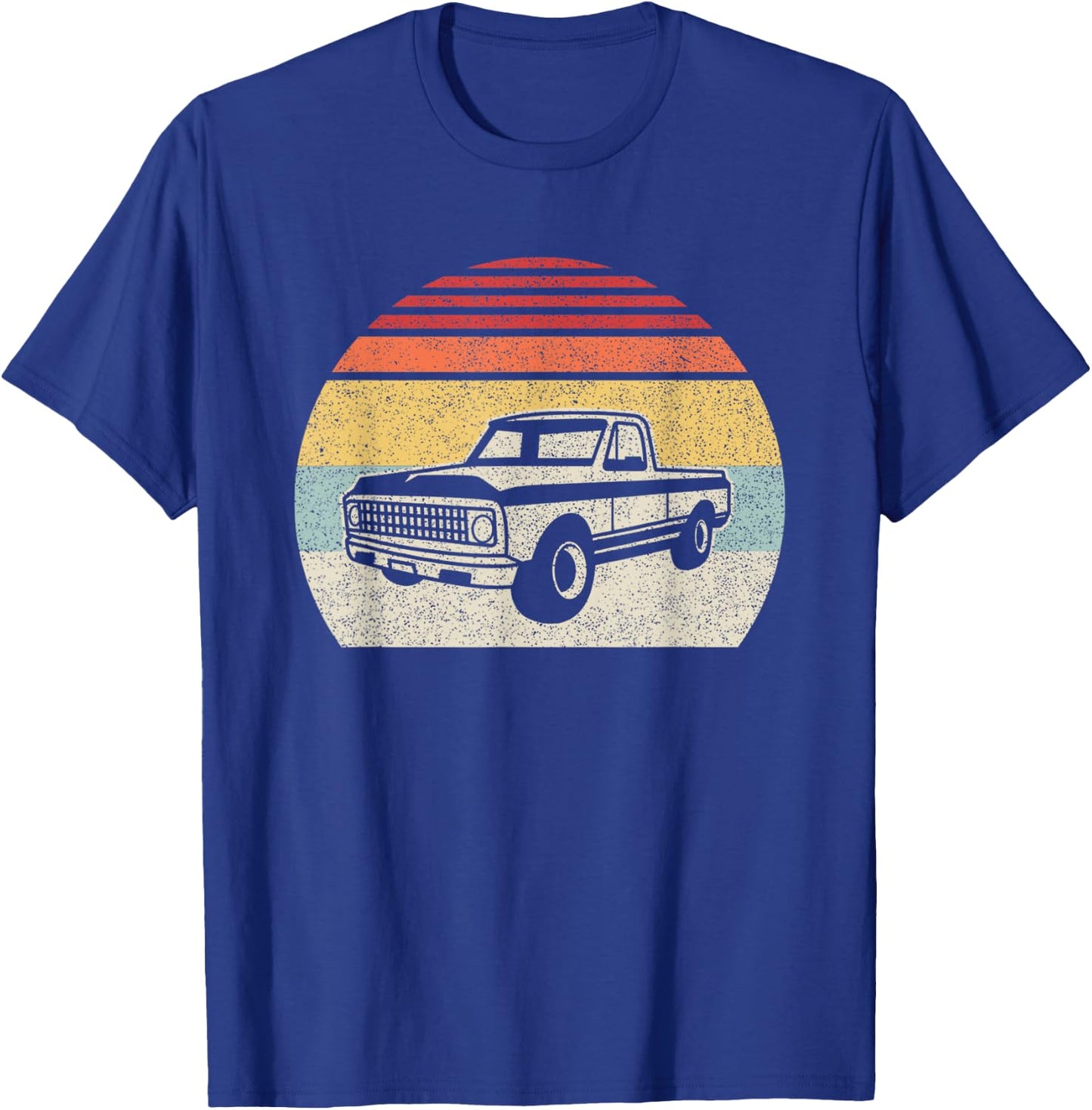 Vintage Retro Classic Muscle Truck T-Shirt - T-Shirt | Royal