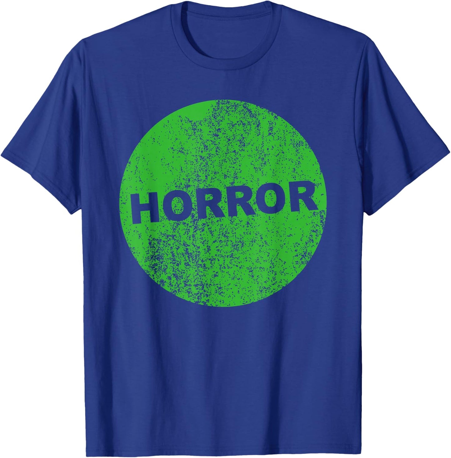 Horror VHS sticker 80s 90s film video store rental retro T-Shirt - T-Shirt | Royal