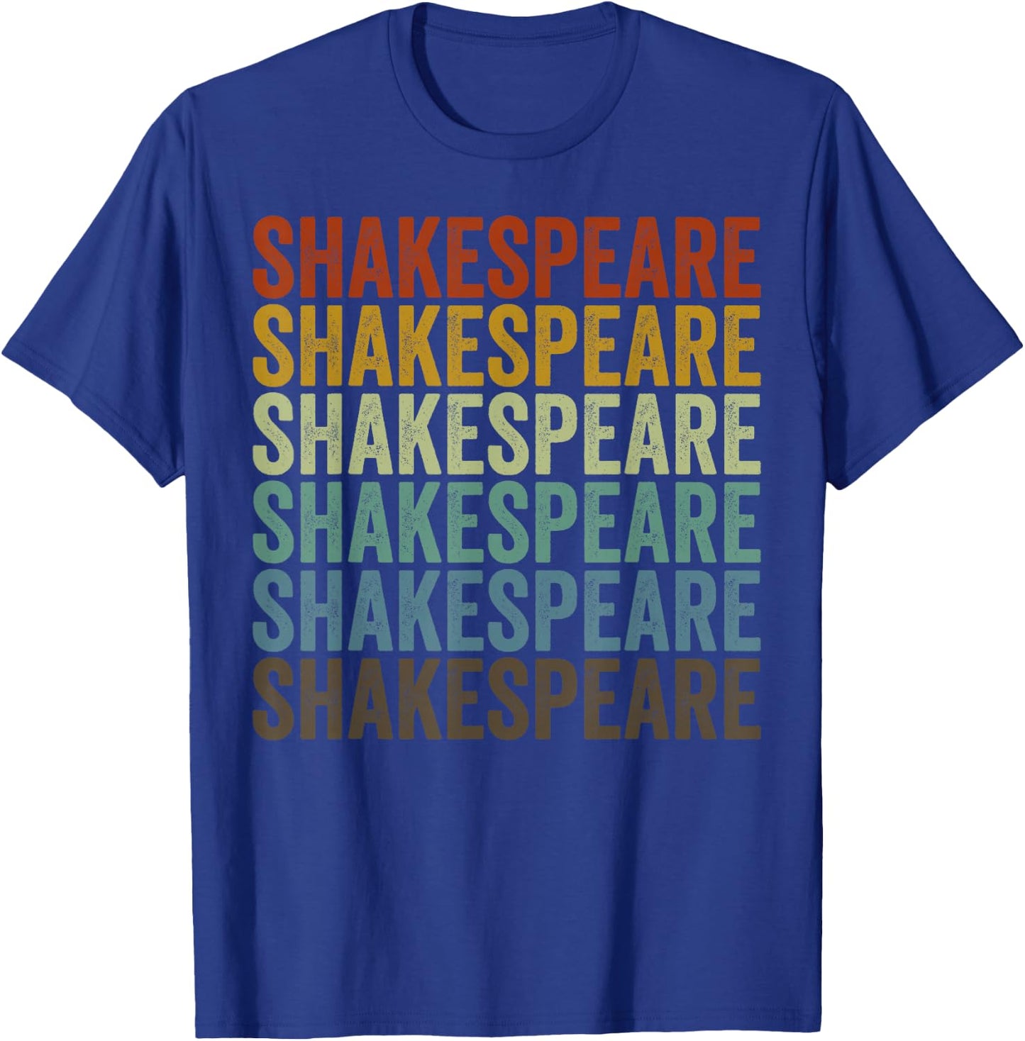 Shakespeare Retro T-Shirt - T-Shirt | Royal