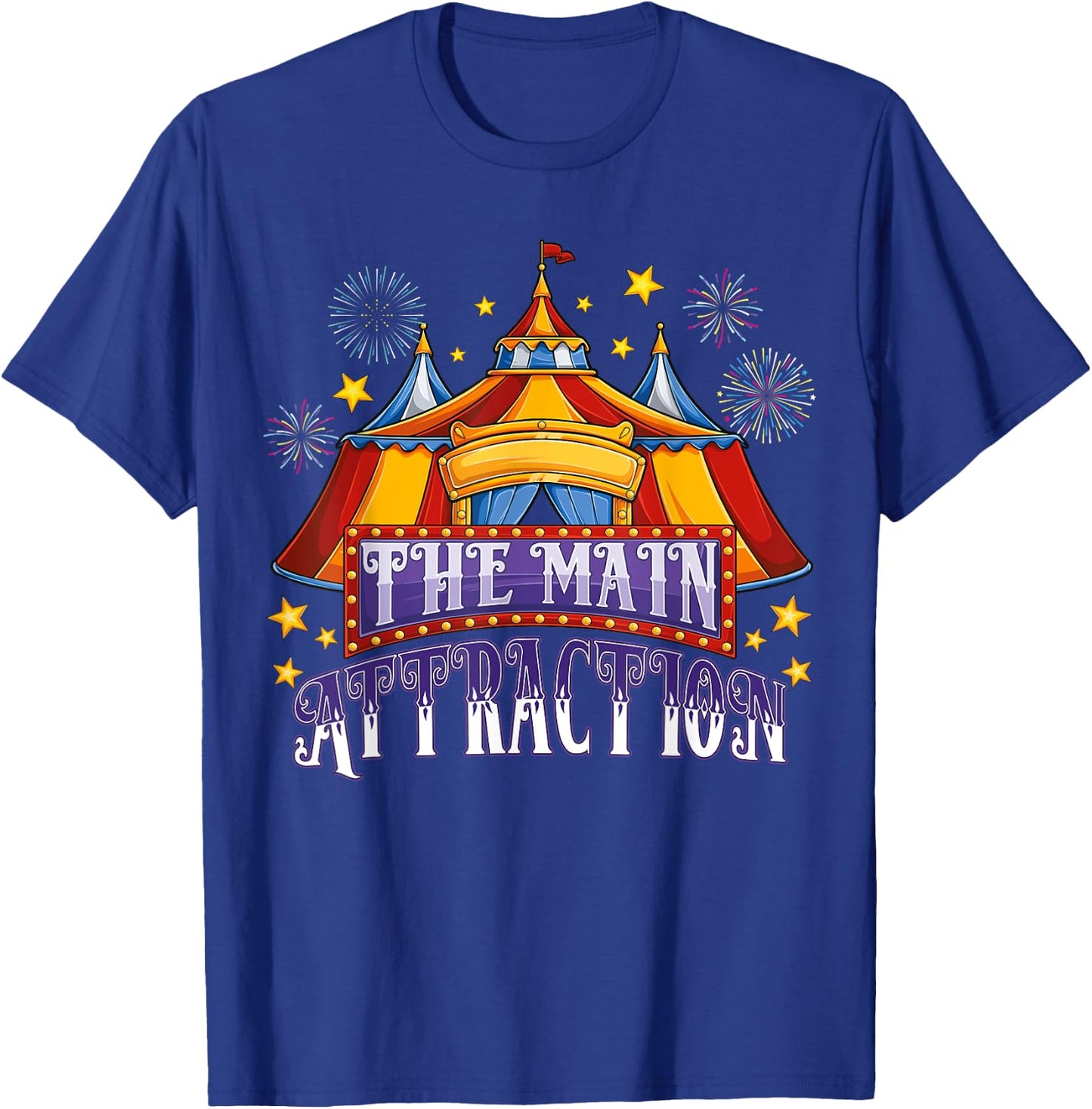 Kids Circus Attraction Carnival birthday Party boys girls T-Shirt - T-Shirt | Royal