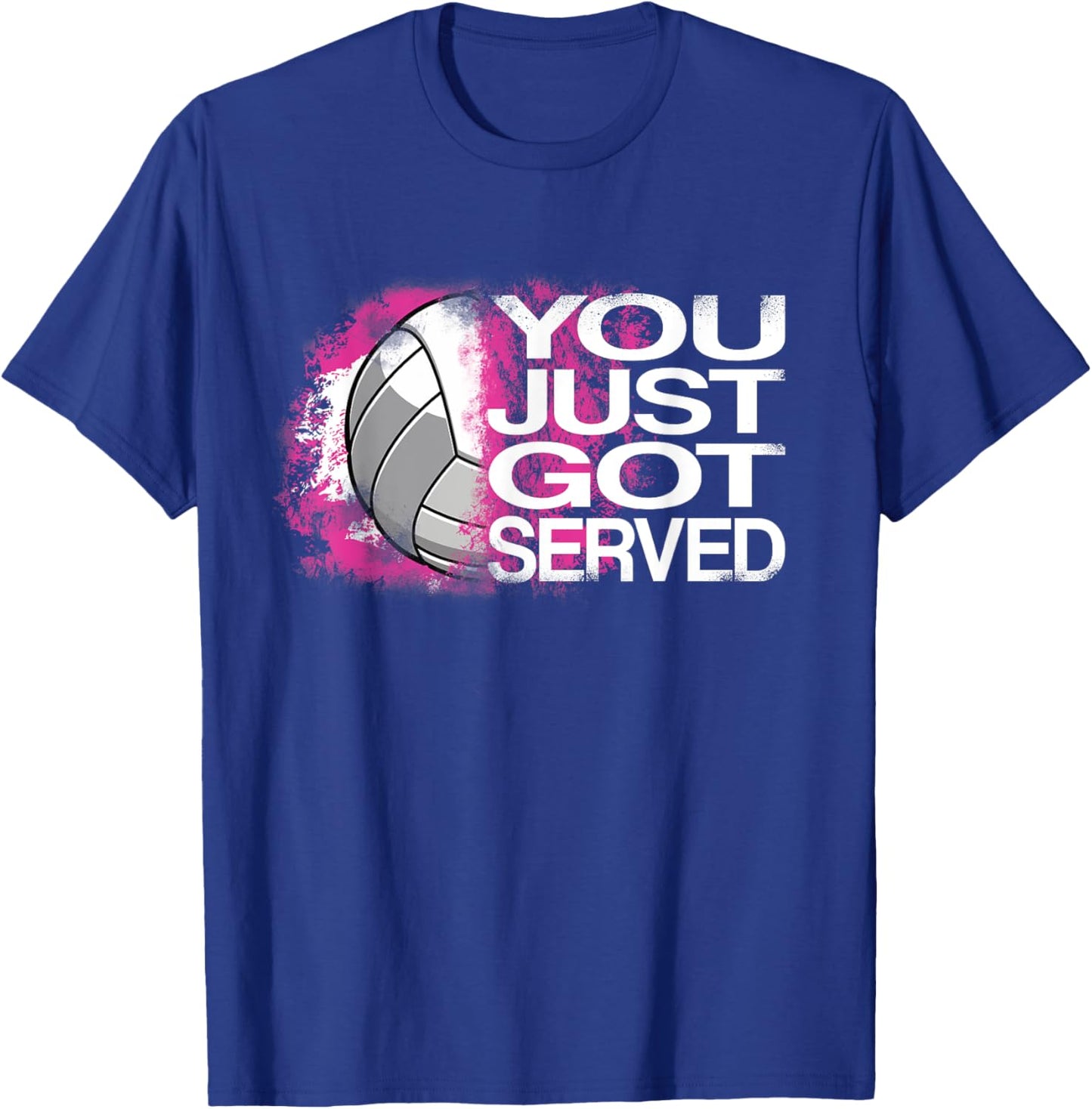 You Just Got Served Volleyball Beach Volleyball Women Kids T-Shirt - T-Shirt | Royal