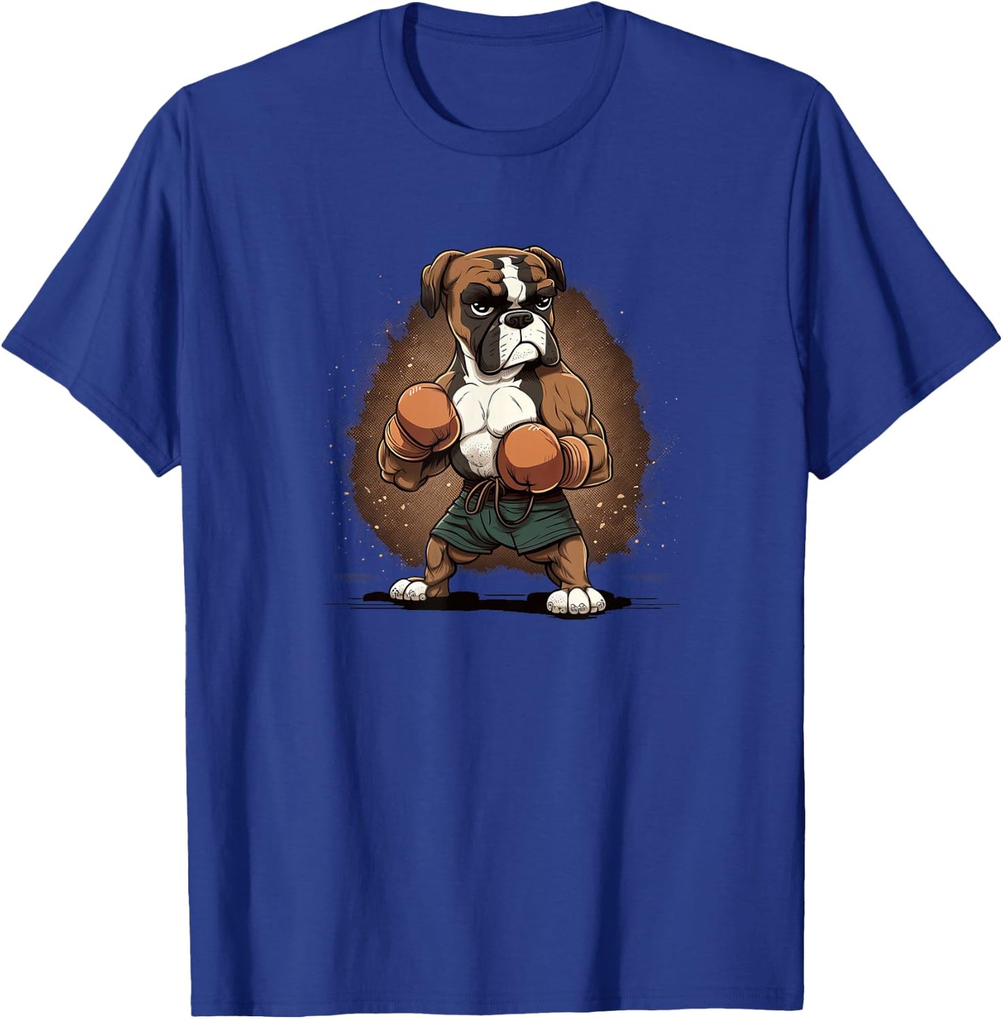 Funny Dog Boxer T-Shirt - T-Shirt | Royal