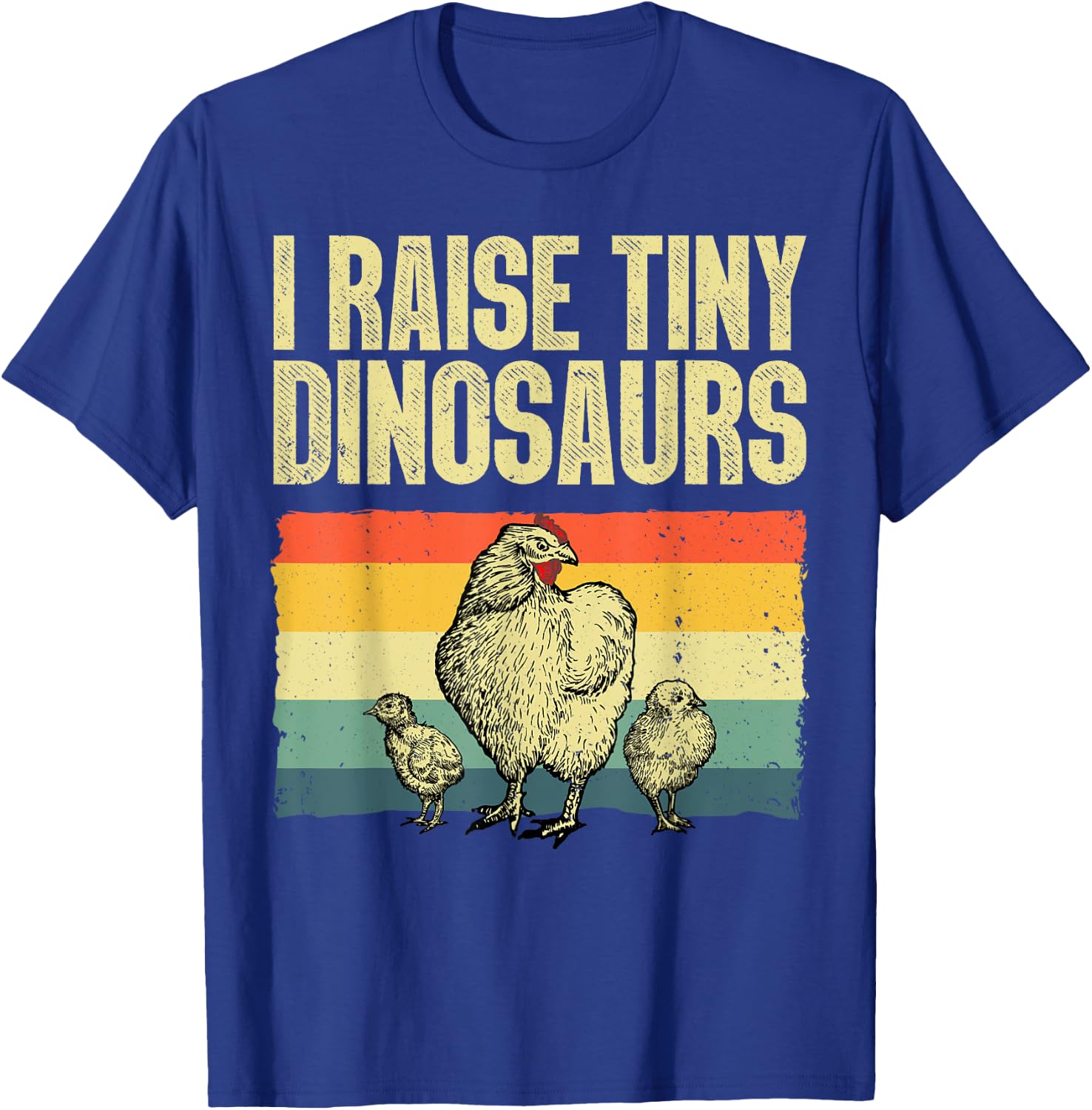 Cute Chicken Women Rooster Hen Chicken Farmer Lovers T-Shirt - T-Shirt | Royal