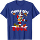 Jingle a Bell Rock Merry Christmas Santa Electric Guitar T-Shirt - T-Shirt | Royal