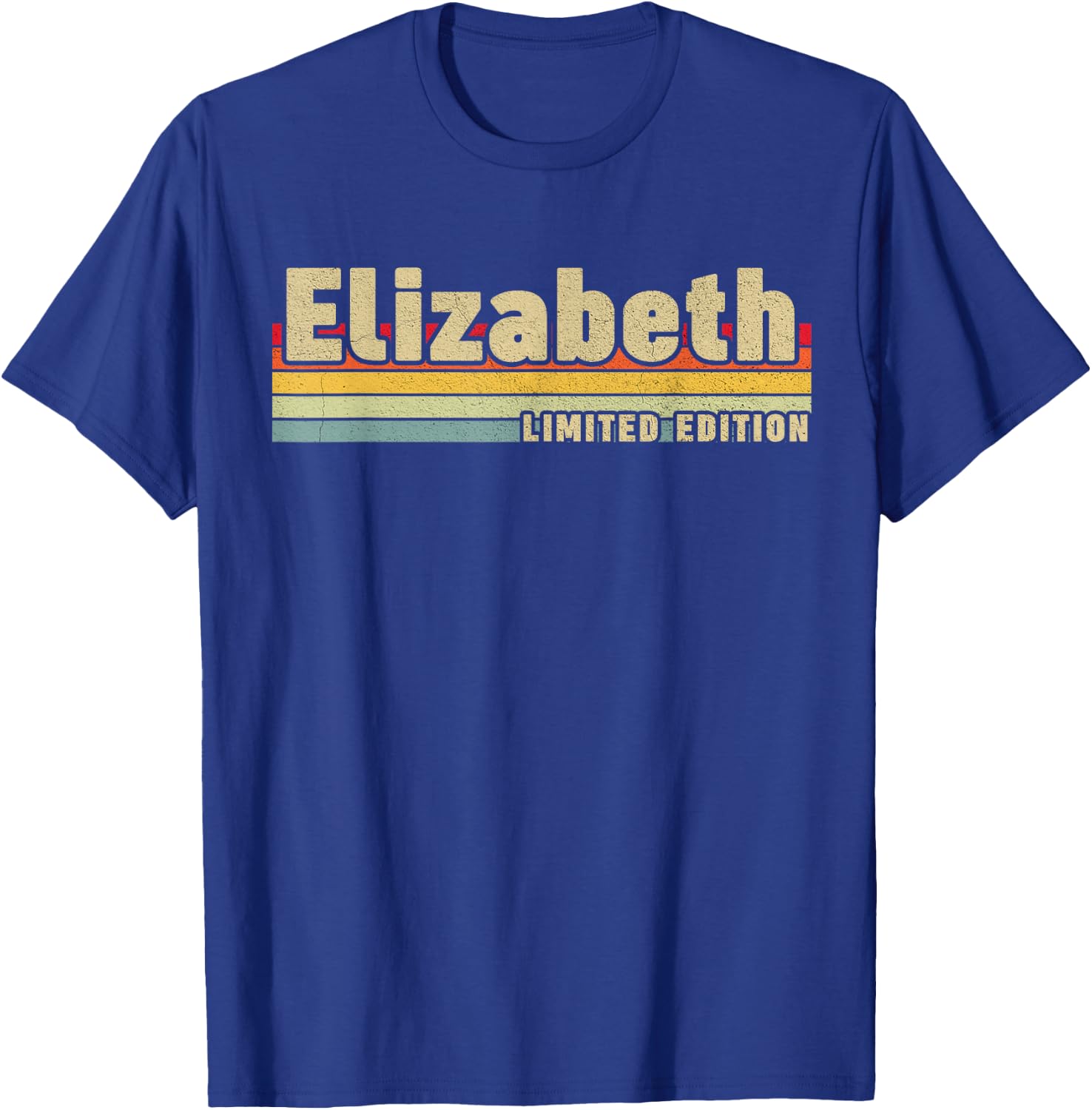 Elizabeth Gift Name Personalized Birthday Funny Christmas T-Shirt - T-Shirt | Royal
