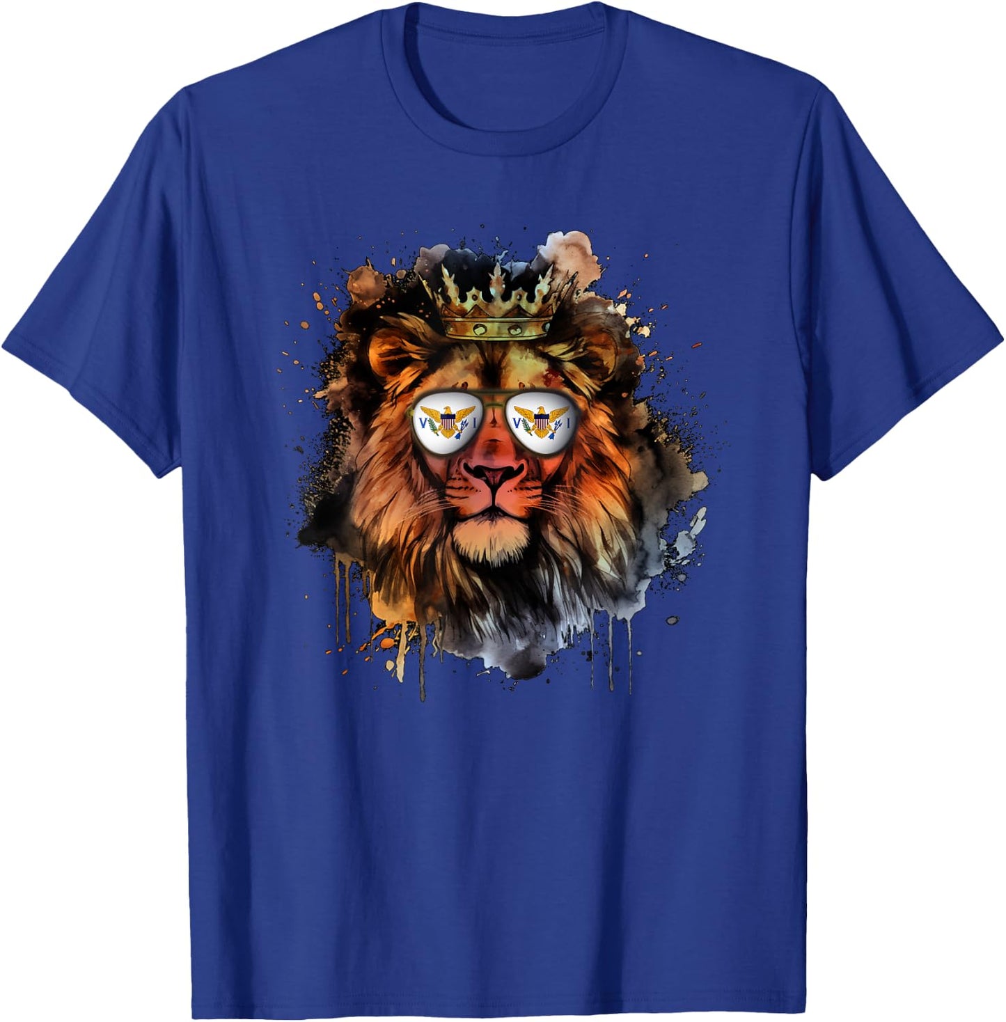 American Virgin Islands T-Shirt - T-Shirt | Royal