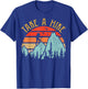 Funny Hiking-Shirt Take A Hike Women Men Kids Boy Toddler T-Shirt - T-Shirt | Royal