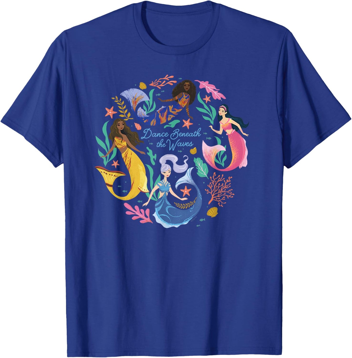 Disney The Little Mermaid Dance Beneath the Waves T-Shirt - T-Shirt | Royal