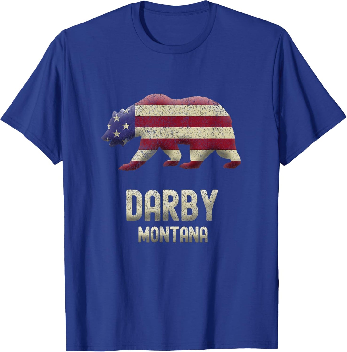 Darby Montana T-Shirt - T-Shirt | Royal