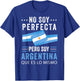 Argentina Argentinian Flag Women Camisa Mujer Bandera T-Shirt - T-Shirt | Royal