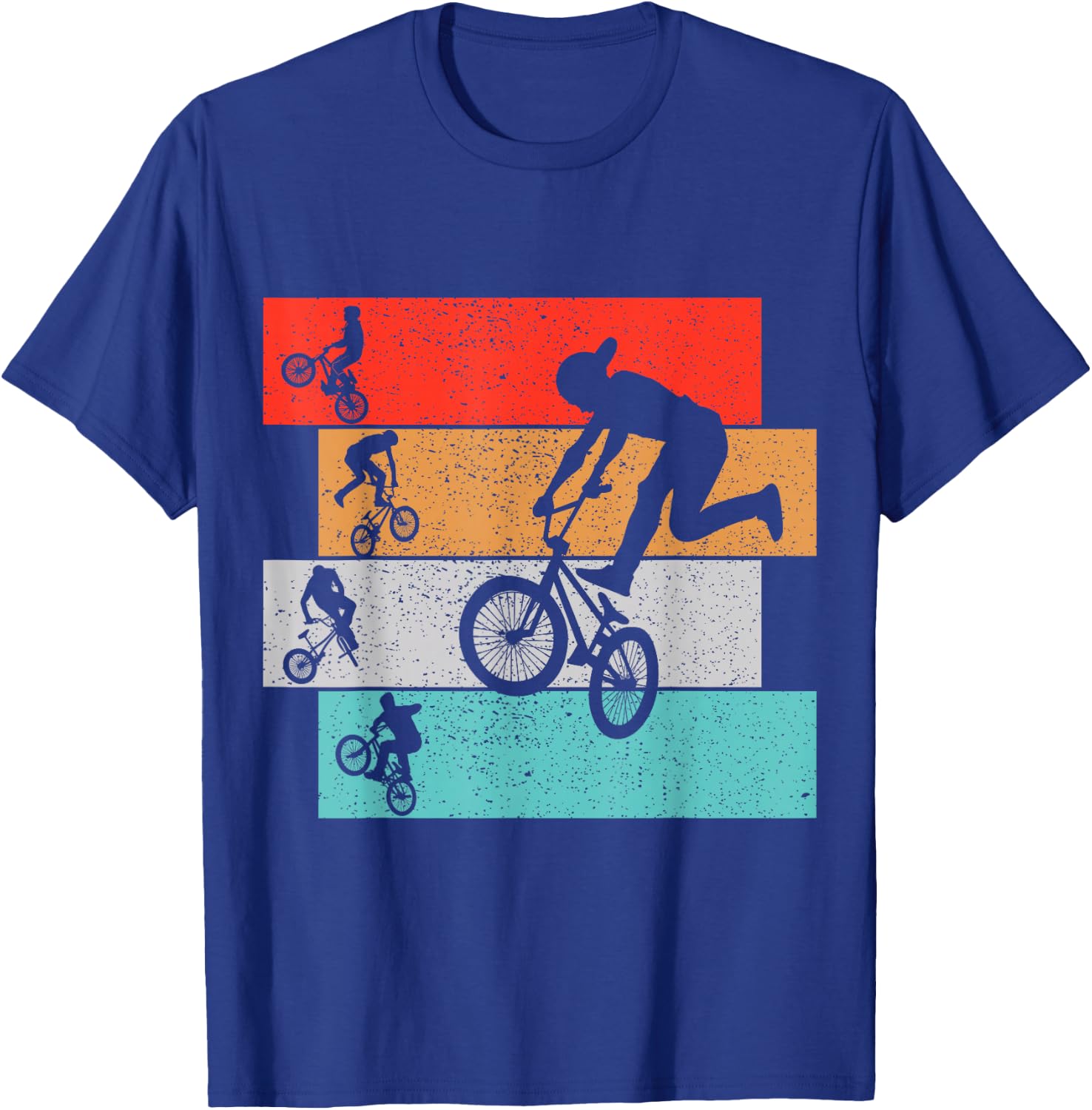 BMX Bike Children's Boys T-Shirt - T-Shirt | Royal