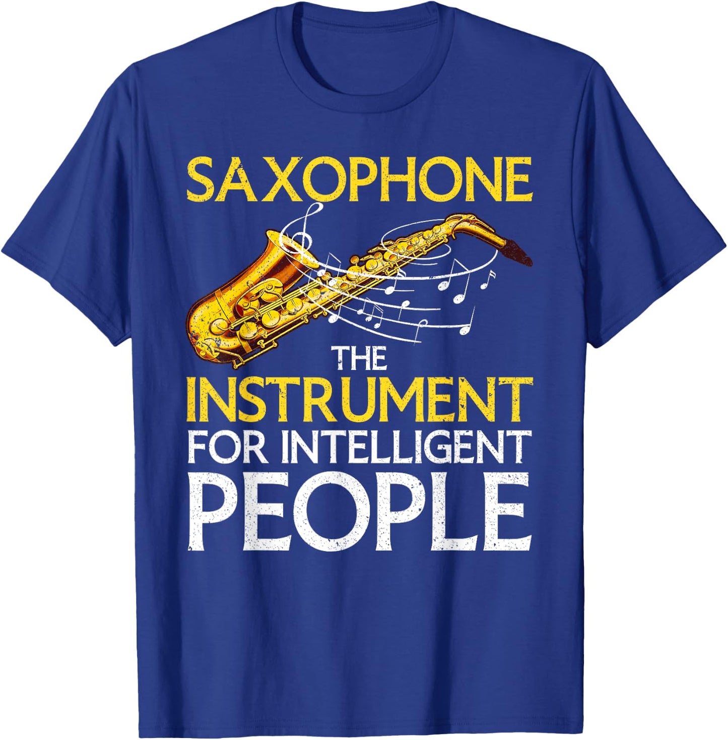 Cool Saxophone Art Women Kids Sax Saxophone Player T-Shirt - T-Shirt | Royal