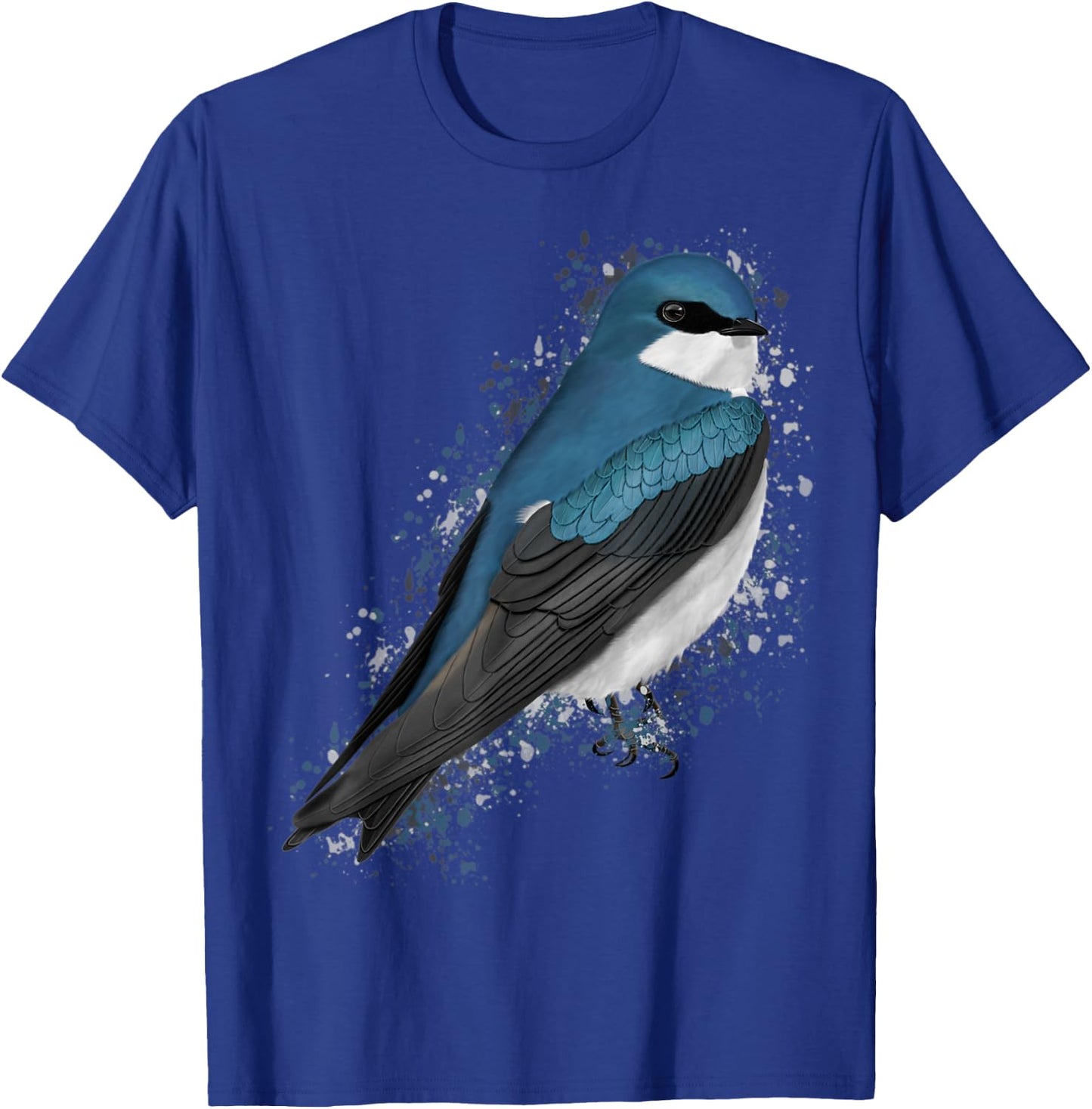 Tree Swallow Bird Birder Birdlover Birdwatcher Animal T-Shirt - T-Shirt | Royal