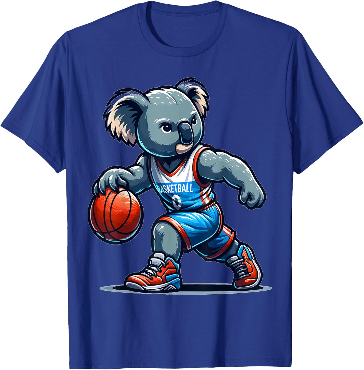 Basketball Koala Bear for Koala Bear lovers and Koala Bear T-Shirt - T-Shirt | Royal