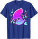 Birthday Girl 6 Years, Butterflies and Number 6 T-Shirt - T-Shirt | Royal