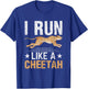 Ich runne wie ein Gepard T-Shirt - T-Shirt | Royal
