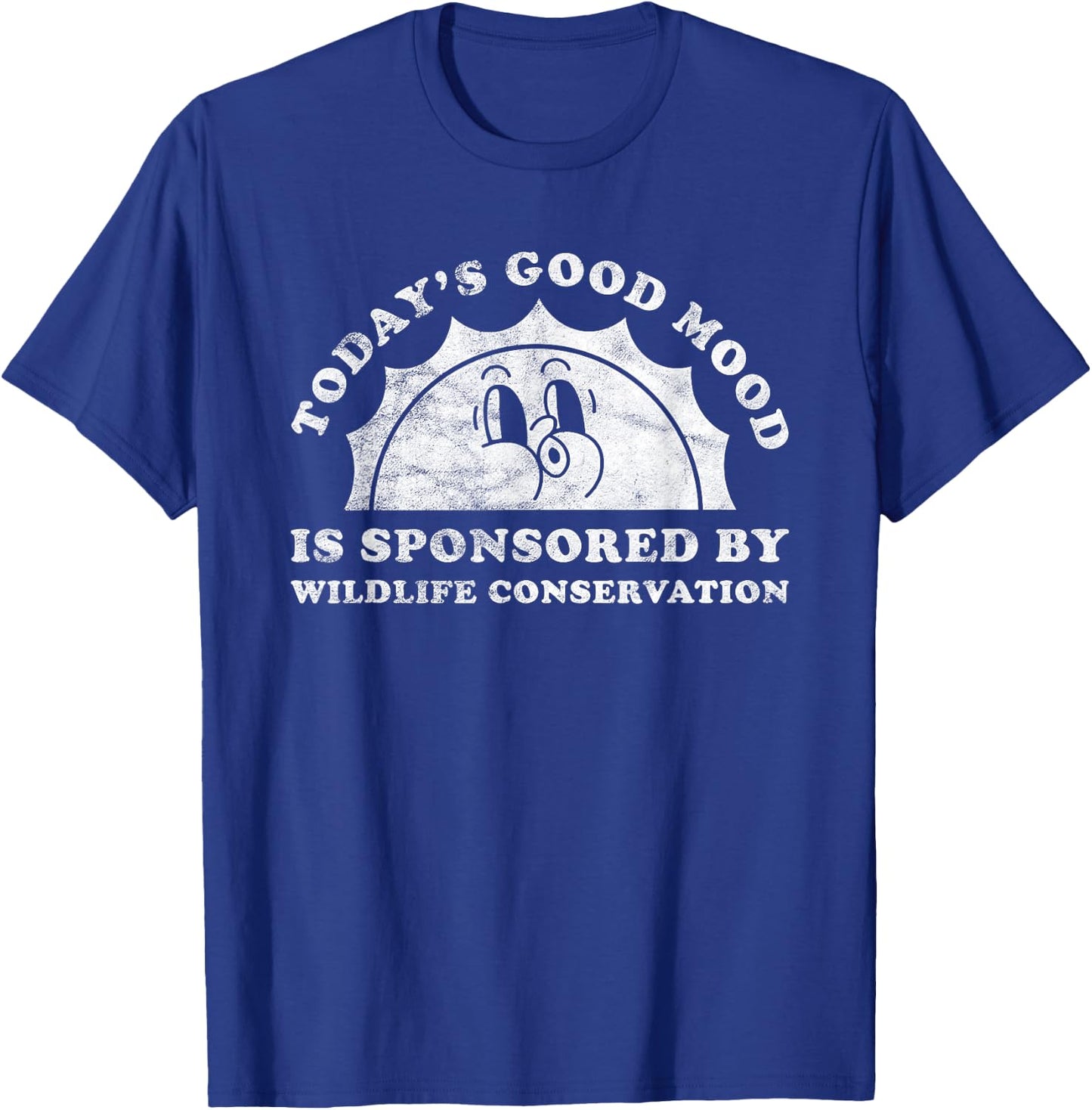 Funny Cute Retro Wildlife Conservation Animal Conservation T-Shirt - T-Shirt | Royal