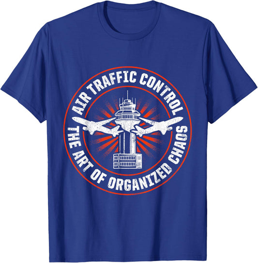 Control Airspace For Air Traffic Controller Air Controller T-Shirt - T-Shirt | Royal