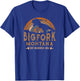 Bigfork Montana MT Dino Dinosaur Paleontology T-Rex T-Shirt - T-Shirt | Royal