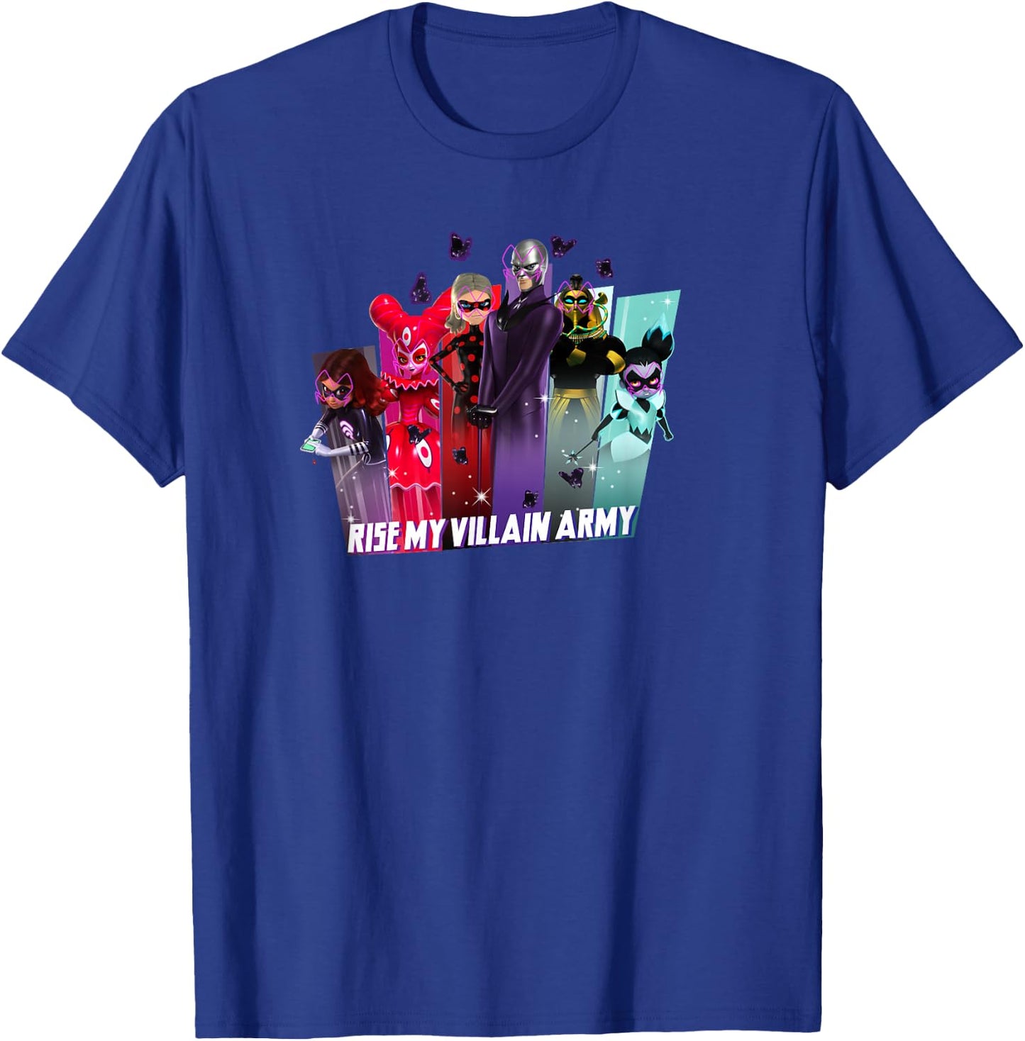 Miraculous Ladybug Hawk Moth Rise of a Villain Army T-Shirt - T-Shirt | Royal