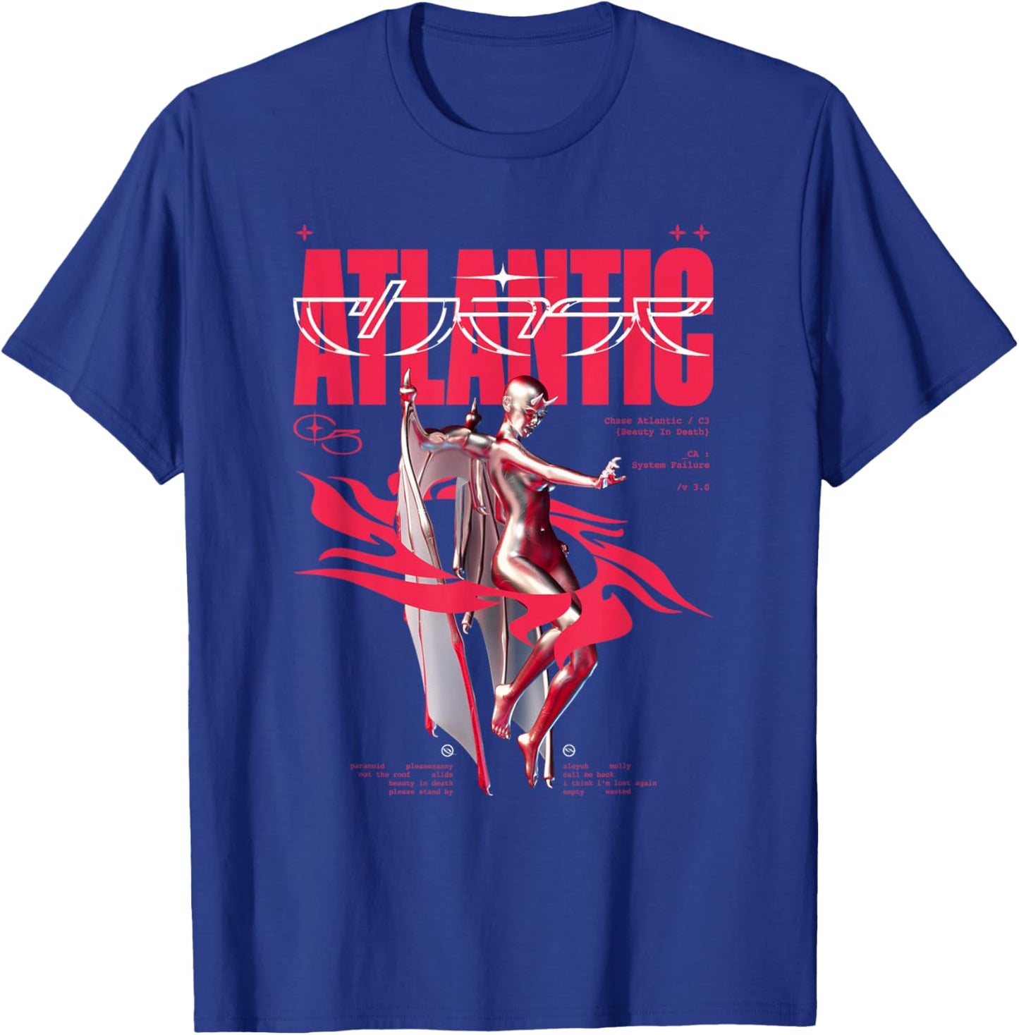 Chase Atlantic - Devil T-Shirt - T-Shirt | Royal