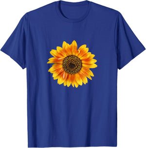 Cute Sunflower/Sunflower: Funny (Sunflower) T-Shirt - T-Shirt | Royal
