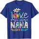 I Love Being Called Nana Sunflower T-Shirt - T-Shirt | Royal