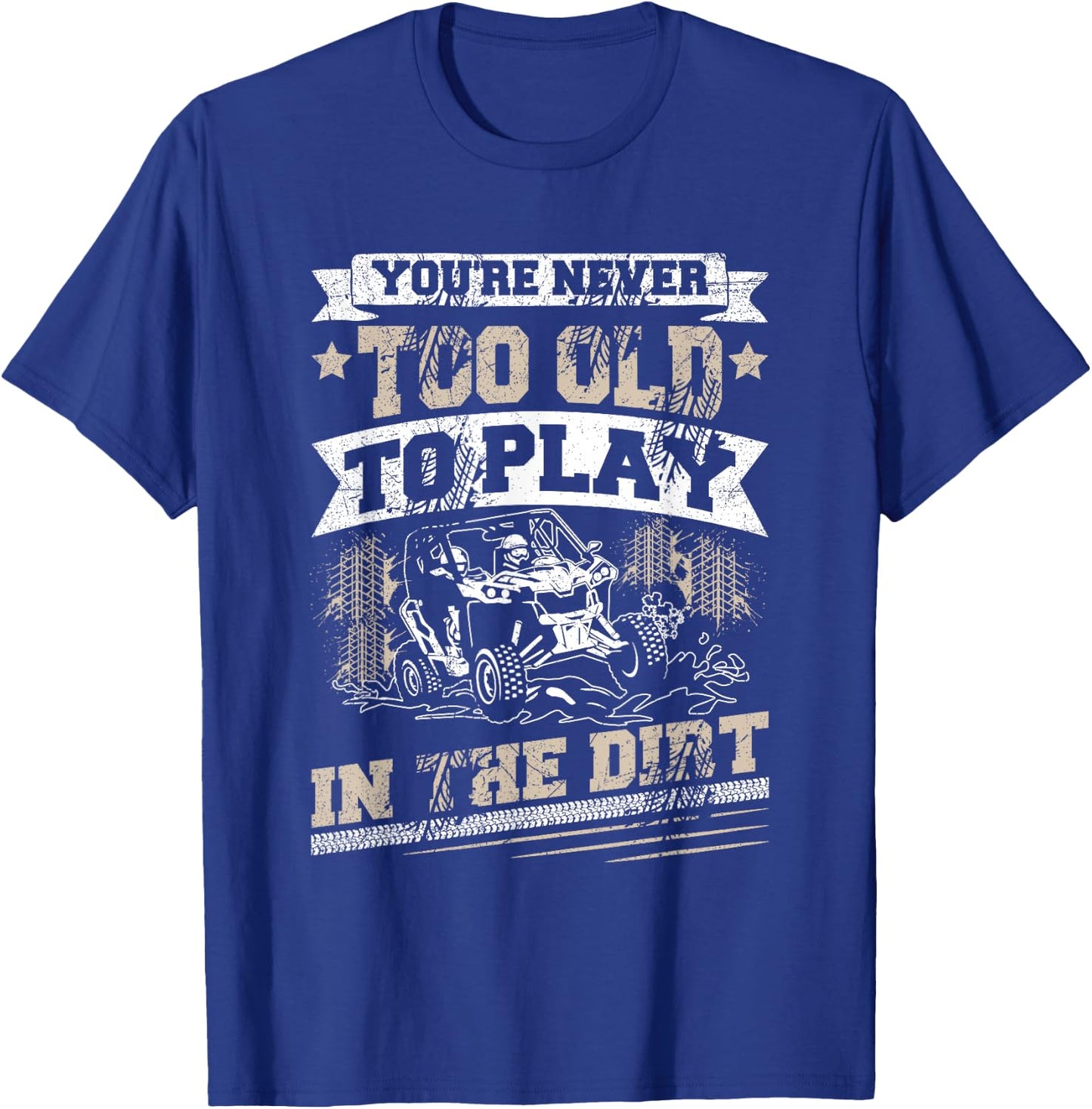 UTV SXS Riding Design for a UTV Lover T-Shirt - T-Shirt | Royal