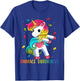 Embrace Differences Unicorn - Autism Awareness for Kids T-Shirt - T-Shirt | Royal